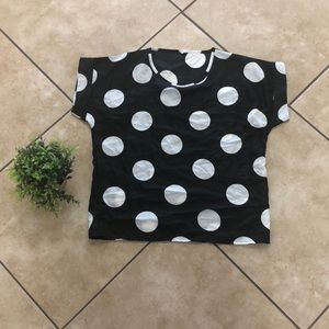 Cute polka dot blouse
